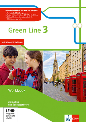 ISBN 9783128342382: Green Line 3 - Workbook mit Audios und Übungssoftware Klasse 7