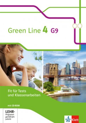 gebrauchtes Buch – herausgegeben von Harald Weisshaar – Green Line 4 G9 - Fit für Tests und Klassenarbeiten mit Lösungsheft und Mediensammlung Klasse 8