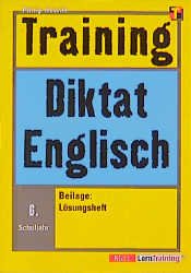 ISBN 9783129221358: Training Diktat Englisch