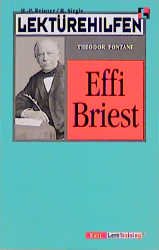 ISBN 9783129223444: Lektürehilfen Theodor Fontane "Effi Briest"