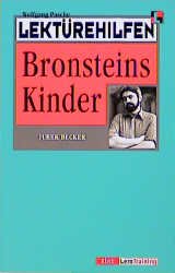 ISBN 9783129223482: Becker, Jurek  "Bronsteins Kinder"    Lektürehilfen