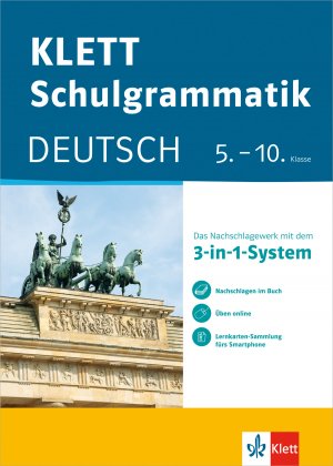 ISBN 9783129260814: Klett-Schulgrammatik - Deutsch 5.-10. Klasse mit Online-Übungen und mobile Lernkarten