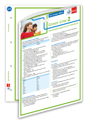 ISBN 9783129261057: Klett Green Line 2 G8 Klasse 6 - Auf einen Blick - Grammatik passend zum Schulbuch