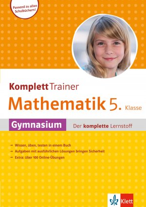 ISBN 9783129273630: Klett Komplett Trainer Mathematik Gymnasium Klasse 5: Gymnasium - Der komplette Lernstoff