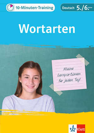 ISBN 9783129275177: Klett 10-Minuten-Training Deutsch Wortarten 5./6. Klasse - kleine Lernportionen für jeden Tag