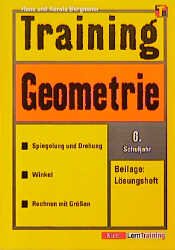 ISBN 9783129292549: Training Geometrie – 6. Klasse