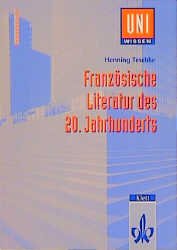 ISBN 9783129395806: Uni-Wissen Französisch / Französische Literatur des 20. Jahrhunderts