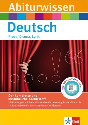 ISBN 9783129493090: Abiturwissen Deutsch - Prosa, Drama, Lyrik