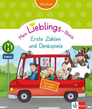 ISBN 9783129494455: Klett Mein Lieblings-Block Erste Zahlen und Denkspiele – Vorschule ab 5 Jahren. Das kannst du alleine!