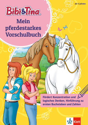 ISBN 9783129497647: Bibi & Tina: Mein pferdestarkes Vorschulbuch – ab 4 Jahren, fördert Konzentration und logisches Denken, Hinführung zu ersten Buchstaben und Zahlen