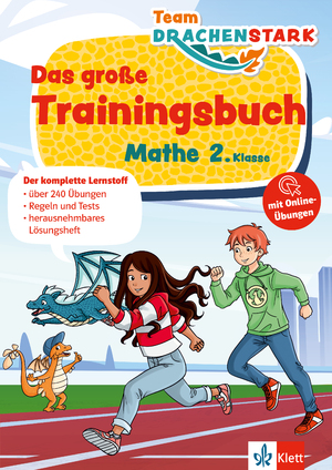 ISBN 9783129497777: Klett Team Drachenstark: Das große Trainingsbuch Mathe 2. Klasse - Der komplette Lernstoff