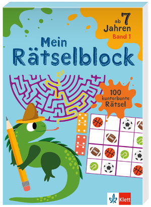 ISBN 9783129497791: Klett Mein Rätselblock ab 7 Jahren Band 1 - 100 kunterbunte Rätsel