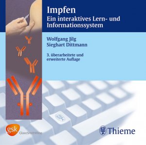Wolfgang Jilg, Sieghart Dittmann (Autoren) Henrik van Ypsilon (Sprecher) Thieme Publishing Group - Impfen Ein interaktives Lern- und Informationssystem auf CD-ROM mit umfangreichen Informationen zu Impfgrundlagen, Impftechnik, Impfstoffen, impfprventablen Infektionskrankheiten und Empfehlungen der STIKO Wolfgang Jilg, Sieghart Dittmann
