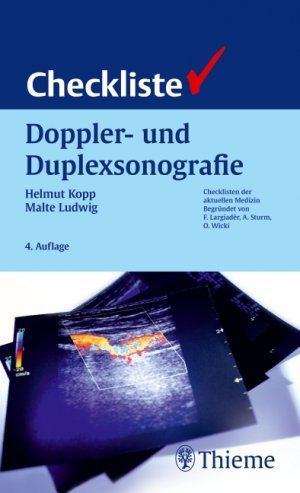 ISBN 9783131109347: Checkliste Doppler- und Duplexsonografie