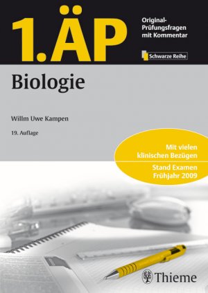 ISBN 9783131148995: 1. Ärztliche Prüfung Biologie Original Prüfungsfragen