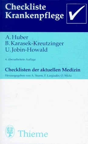 ISBN 9783131366047: Checkliste Krankenpflege