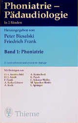 Peter Biesalski (Autor), Friedrich Frank (Autor) - Phoniatrie, Pdaudiologie I/ II 2 Bde.