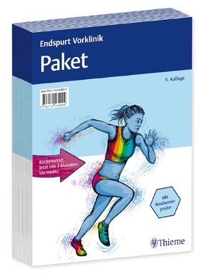 ISBN 9783132434004: Endspurt Vorklinik: Paket - Die Skripten fürs Physikum