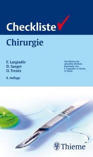 ISBN 9783135225098: Checkliste Chirurgie