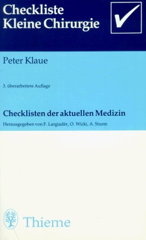 ISBN 9783136285039: Checkliste Kleine Chirurgie