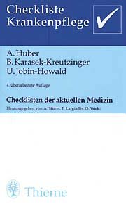 ISBN 9783136592045: Checkliste Krankenpflege