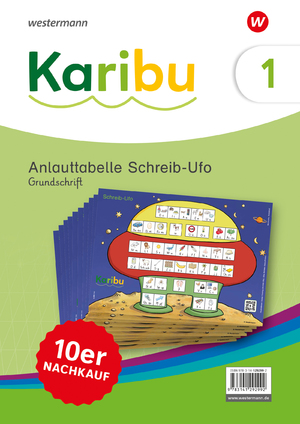 ISBN 9783141292992: Karibu - Ausgabe 2024 / Anlauttabelle Schreib-Ufo Grundschrift 10er Nachkauf-Set / Mehrteiliges Produkt / 10 Bde Tle / Deutsch / 2024 / Westermann Bildungsmedien / EAN 9783141292992