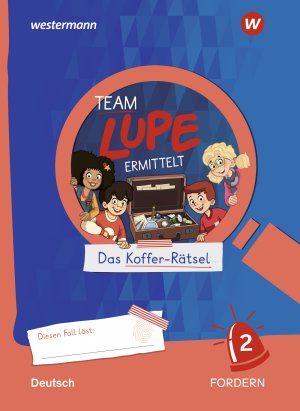 neues Buch – TEAM LUPE ERMITTELT - Übungshefte. Deutsch 2 FORDERN | Broschüre | TEAM LUPE ERMITTELT - Übungshefte | 80 S. | Deutsch | 2021 | Westermann Schulbuch | EAN 9783141414622