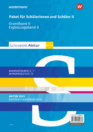 ISBN 9783141690378: Schroedel Abitur - Ausgabe für Niedersachsen 2025 - Schülerpaket II zum Abitur 2025 Jahrgangsstufe 13