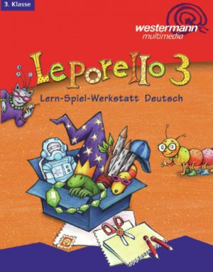 gebrauchtes Hörbuch – Leporello 3. Lern- Spiel- Werkstatt. CD- ROM für Windows 95/98/2000/ NT/ ME/ XP. 3. Klasse.