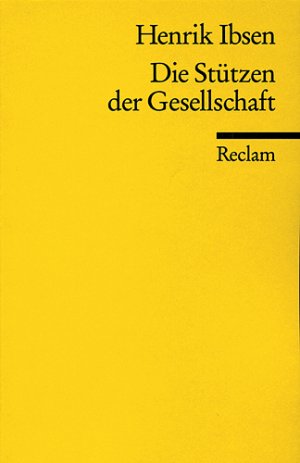 ISBN 9783150009581: Die Stützen der Gesellschaft