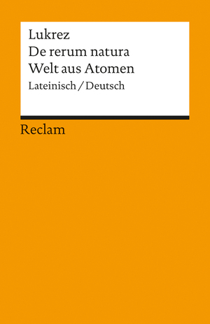 gebrauchtes Buch – Lucretius Carus – De rerum natura - latein. und dt.