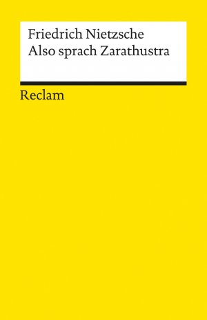 ISBN 9783150071113: Also sprach Zarathustra - Nietzsche, Friedrich – Deutsch-Lektüre, Deutsche Klassiker der Literatur