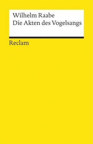 gebrauchtes Buch – Wilhelm Raabe – Die Akten des Vogelsangs