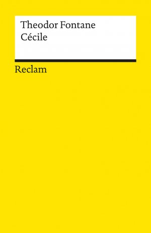 ISBN 9783150077917: Cécile. Roman - Fontane, Theodor – Deutsch-Lektüre, Deutsche Klassiker der Literatur