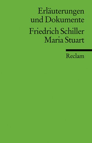 ISBN 9783150081433: Friedrich Schiller, Maria Stuart