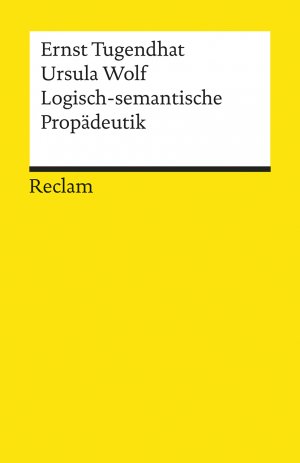 ISBN 9783150082065: Logisch-semantische Propädeutik