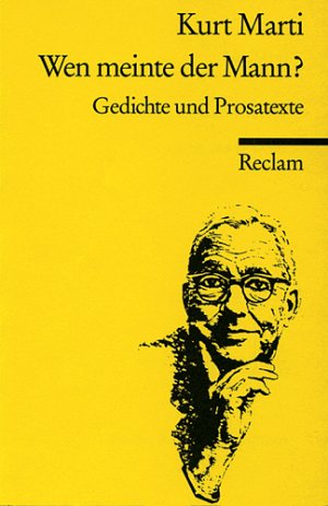 ISBN 9783150086360: Wen meinte der Mann?