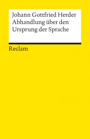 ISBN 9783150087299: Abhandlungen über den Ursprung der Sprache