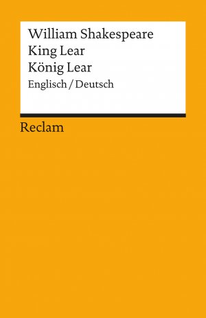 ISBN 9783150094440: King Lear - engl. und dt.