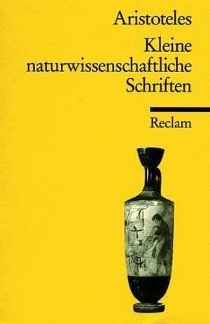 ISBN 9783150094785: Kleine naturwissenschaftliche Schriften (Parva naturalia)