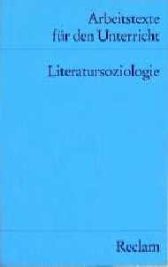 ISBN 9783150095140: Literatursoziologie