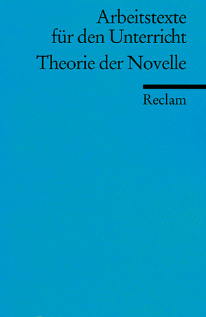 gebrauchtes Buch – Krämer, Herbert  – Theorie der Novelle : für d. Sekundarstufe. hrsg. von Herbert Krämer / Universal-Bibliothek ; Nr. 9524 : Arbeitstexte für d. Unterricht