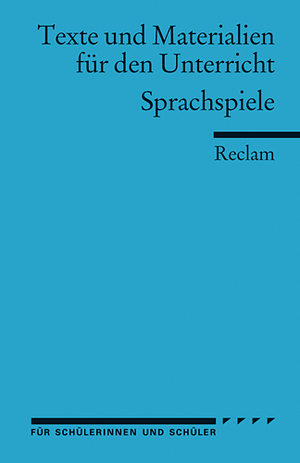 ISBN 9783150095331: Sprachspiele - für d. Sekundarstufe