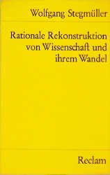 ISBN 9783150099384: Rationale Rekonstruktion von Wissenschaft und ihrem Wandel