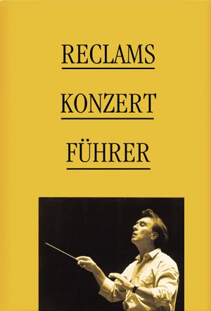 ISBN 9783150105009: Reclams Konzertführer