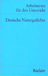 ISBN 9783150150016: Deutsche Naturgedichte