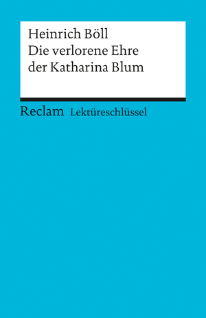 gebrauchtes Buch – Bernd Völkl – Heinrich Böll, Die verlorene Ehre der Katharina Blum