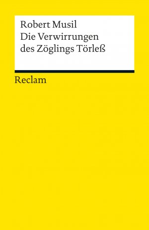 ISBN 9783150187890: Die Verwirrungen des Zöglings Törleß