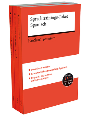 ISBN 9783150300879: Sprachtrainings-Paket Spanisch. 3 Bände eingeschweißt – Basiswissen auffrischen; Grammatik vertiefen – 30087