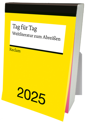 ISBN 9783150950326: Tag für Tag. Weltliteratur zum Abreißen 2025